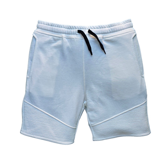 MY BRAND | Shorts BIKER PANEL | Imperial White