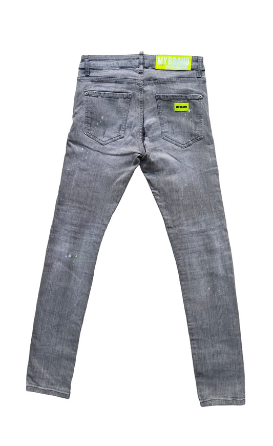 MY BRAND | Jeans NEON SPLASH | Concrete Grey